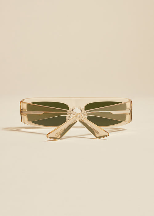 The KHAITE x Oliver Peoples 1979C in Buff and Green