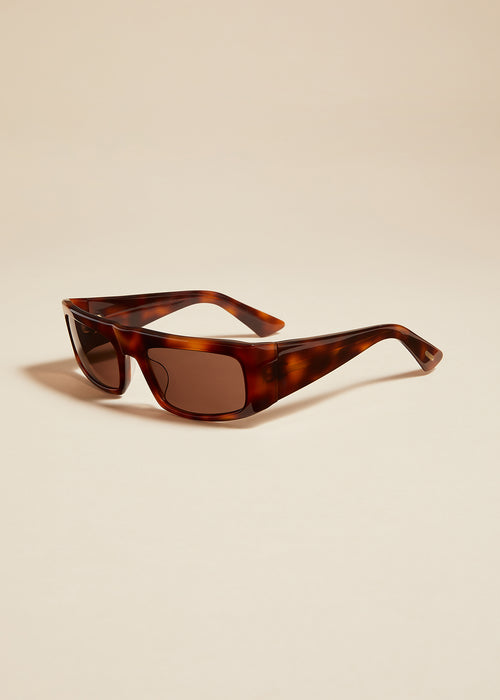 The KHAITE x Oliver Peoples 1979C in Dark Mahogany and Brown