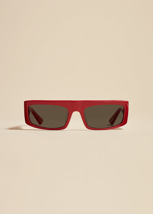 The KHAITE x Oliver Peoples 1979C in Red and Grey