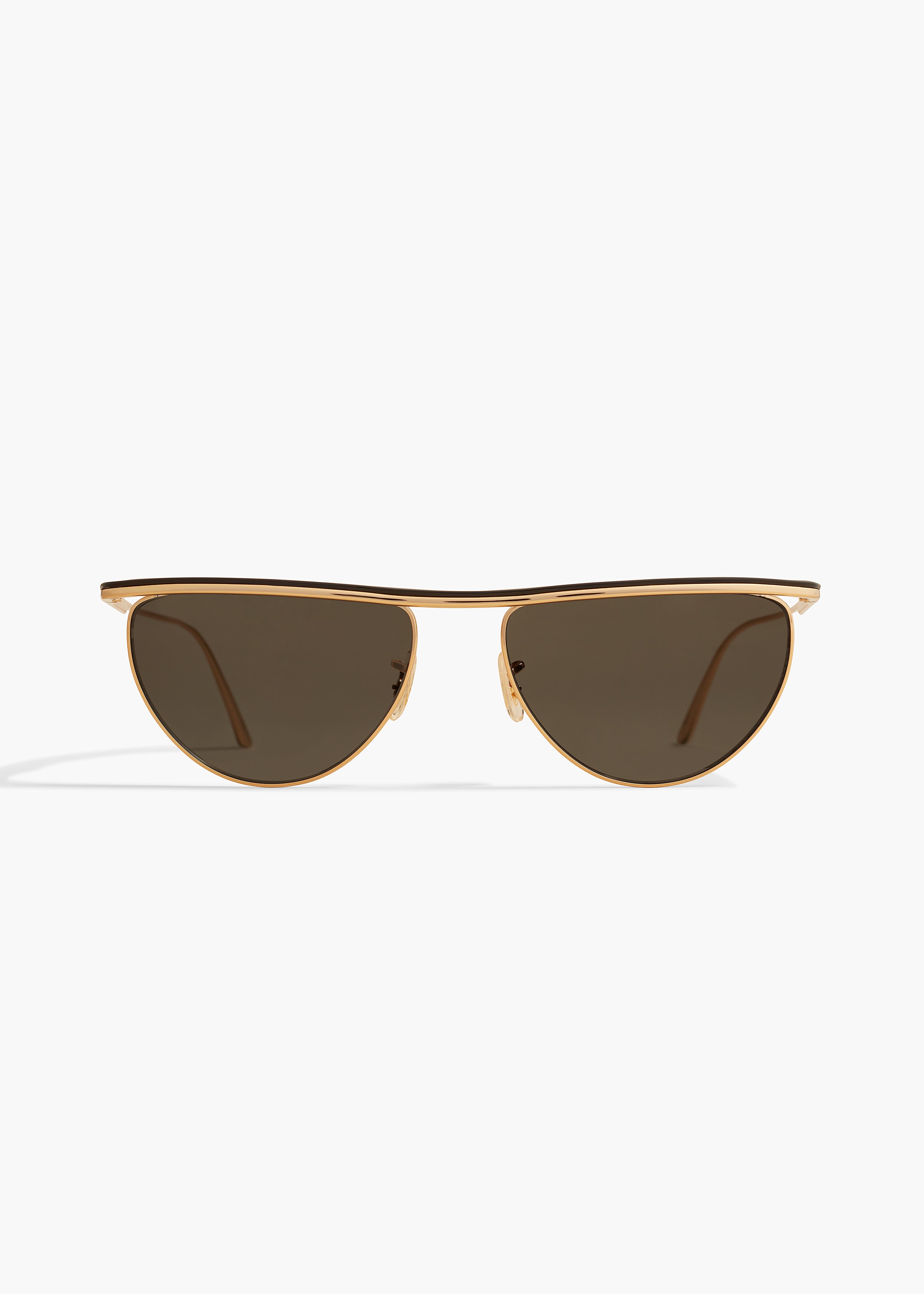 KHAITE LLC - KHAITE x Oliver Peoples 1984C in Gold and Grey