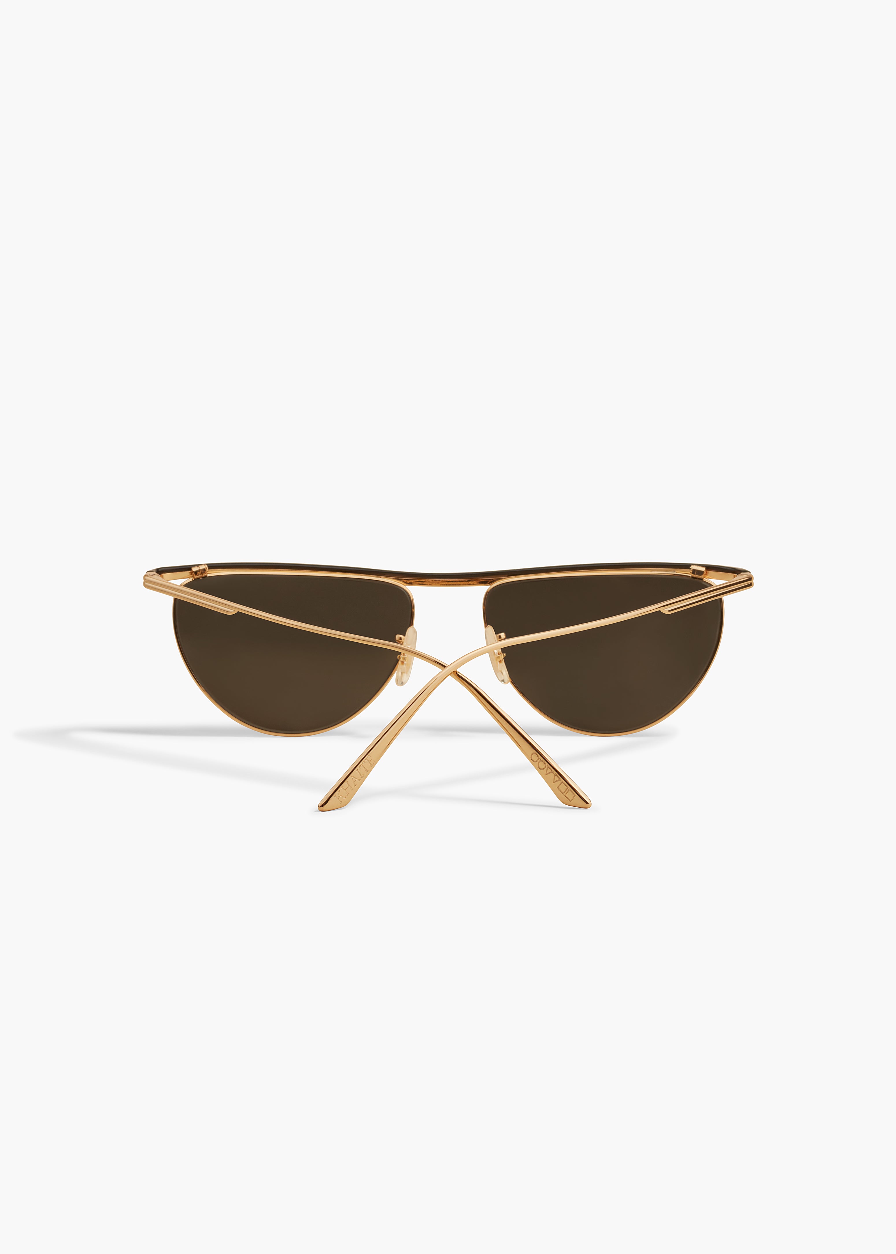 KHAITE LLC - KHAITE x Oliver Peoples 1984C in Gold and Grey