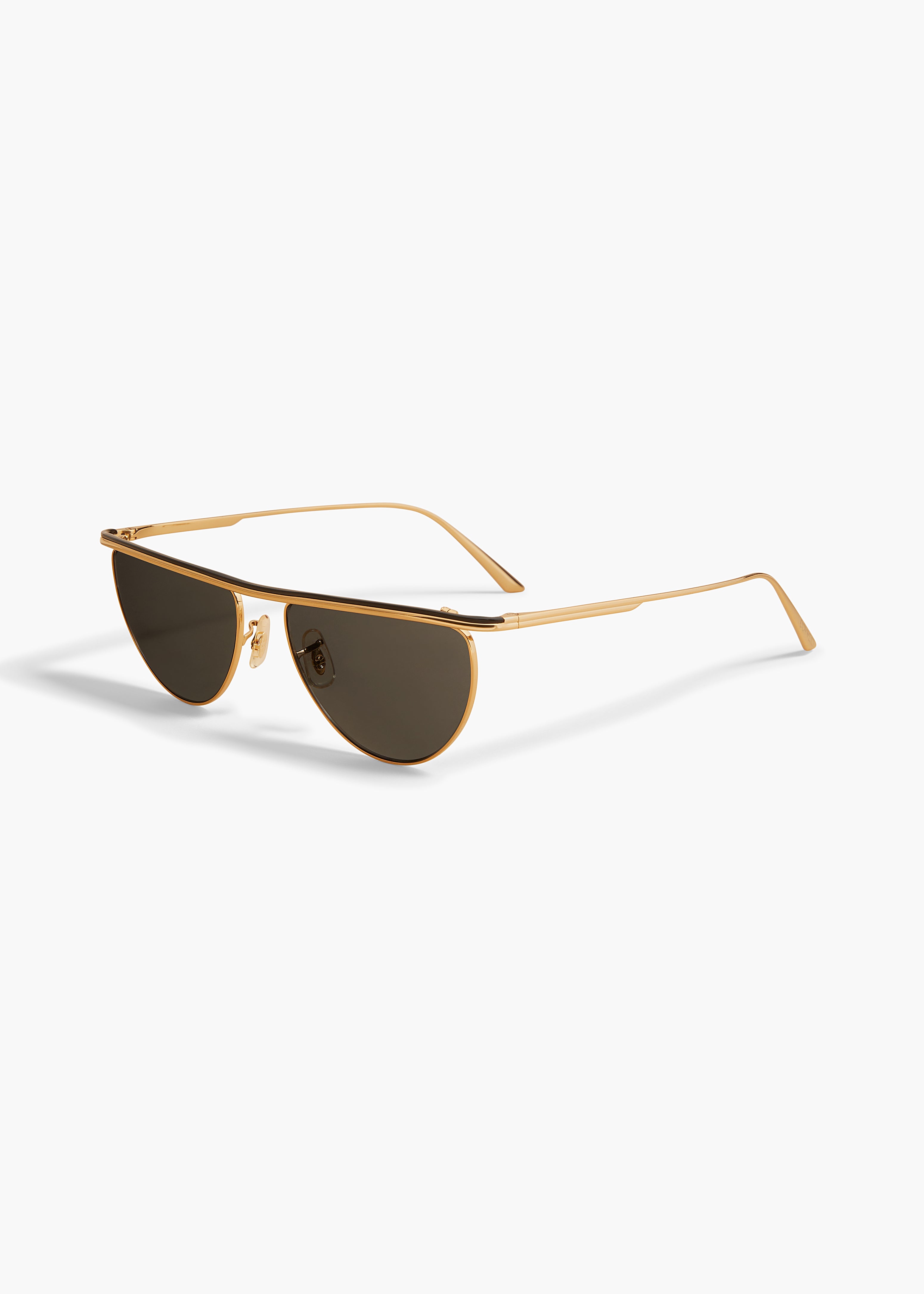 KHAITE LLC - KHAITE x Oliver Peoples 1984C in Gold and Grey