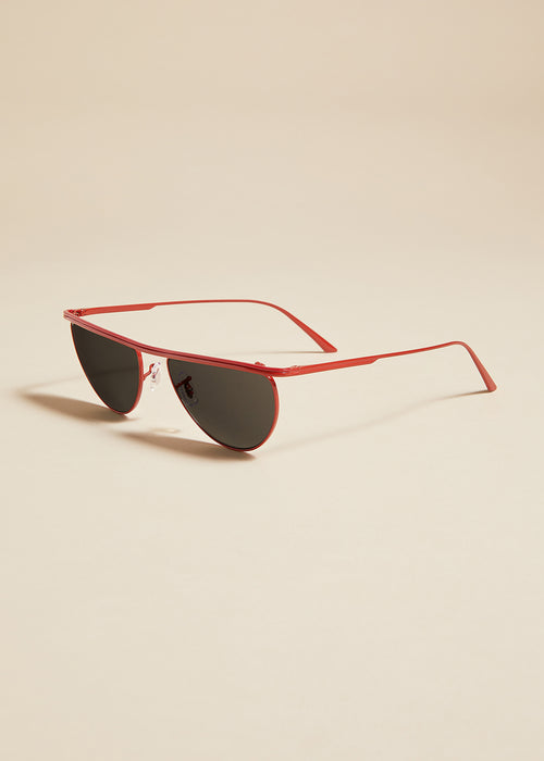 The KHAITE x Oliver Peoples 1984C in Red and Grey