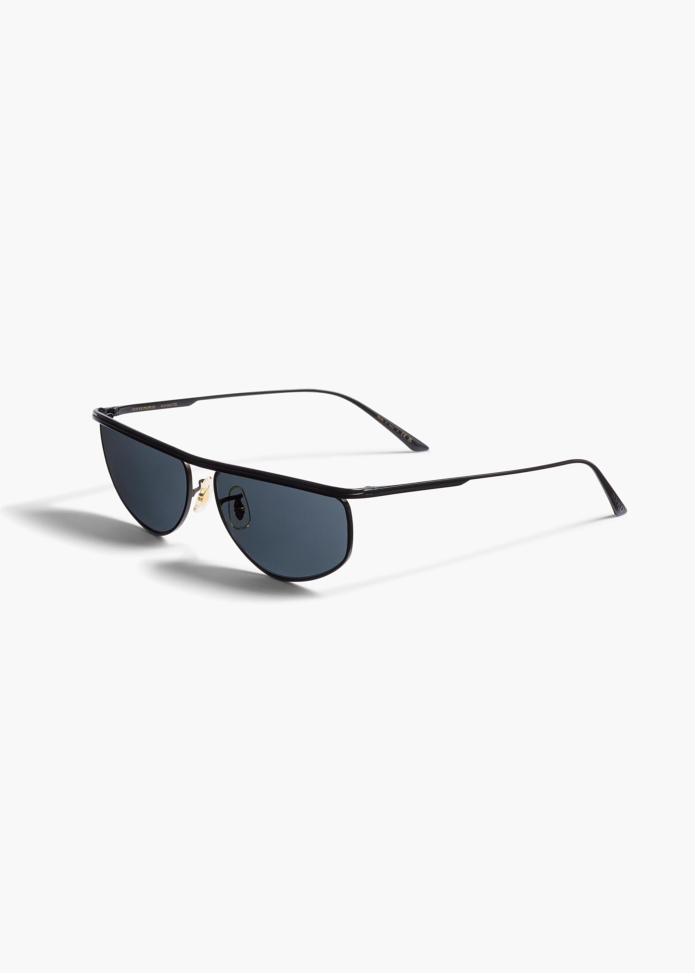KHAITE x Oliver Peoples 1986C in Matte NERO e GRIGIO