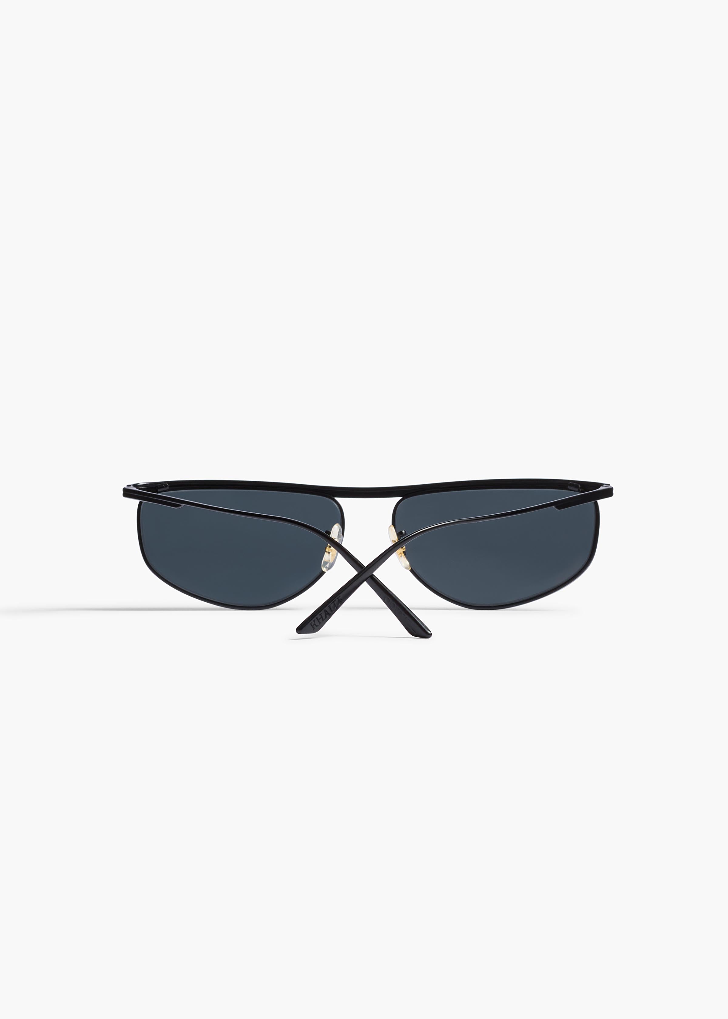 KHAITE x Oliver Peoples 1986C in Matte Black and Grey