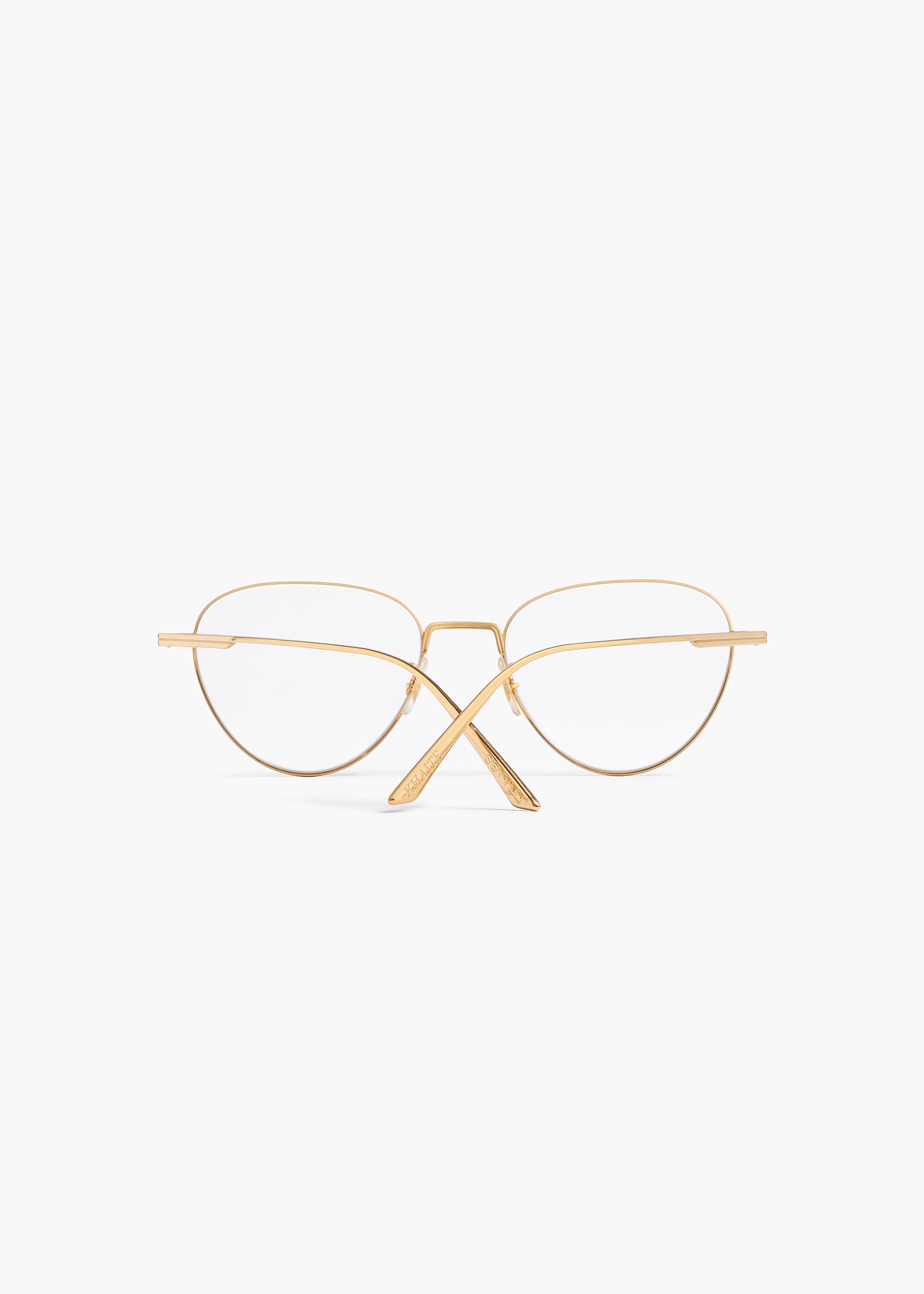 KHAITE x Oliver Peoples 1991RX in Gold