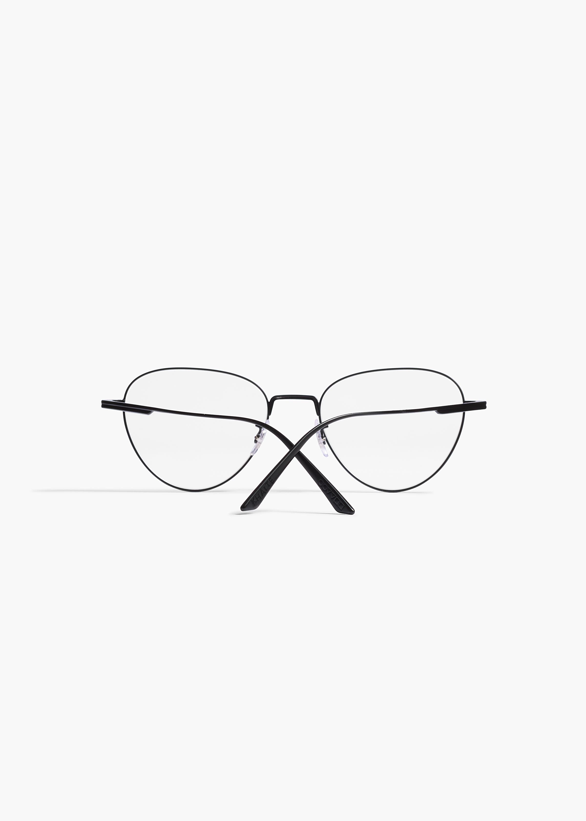 KHAITE x Oliver Peoples 1991RX in Matte Black