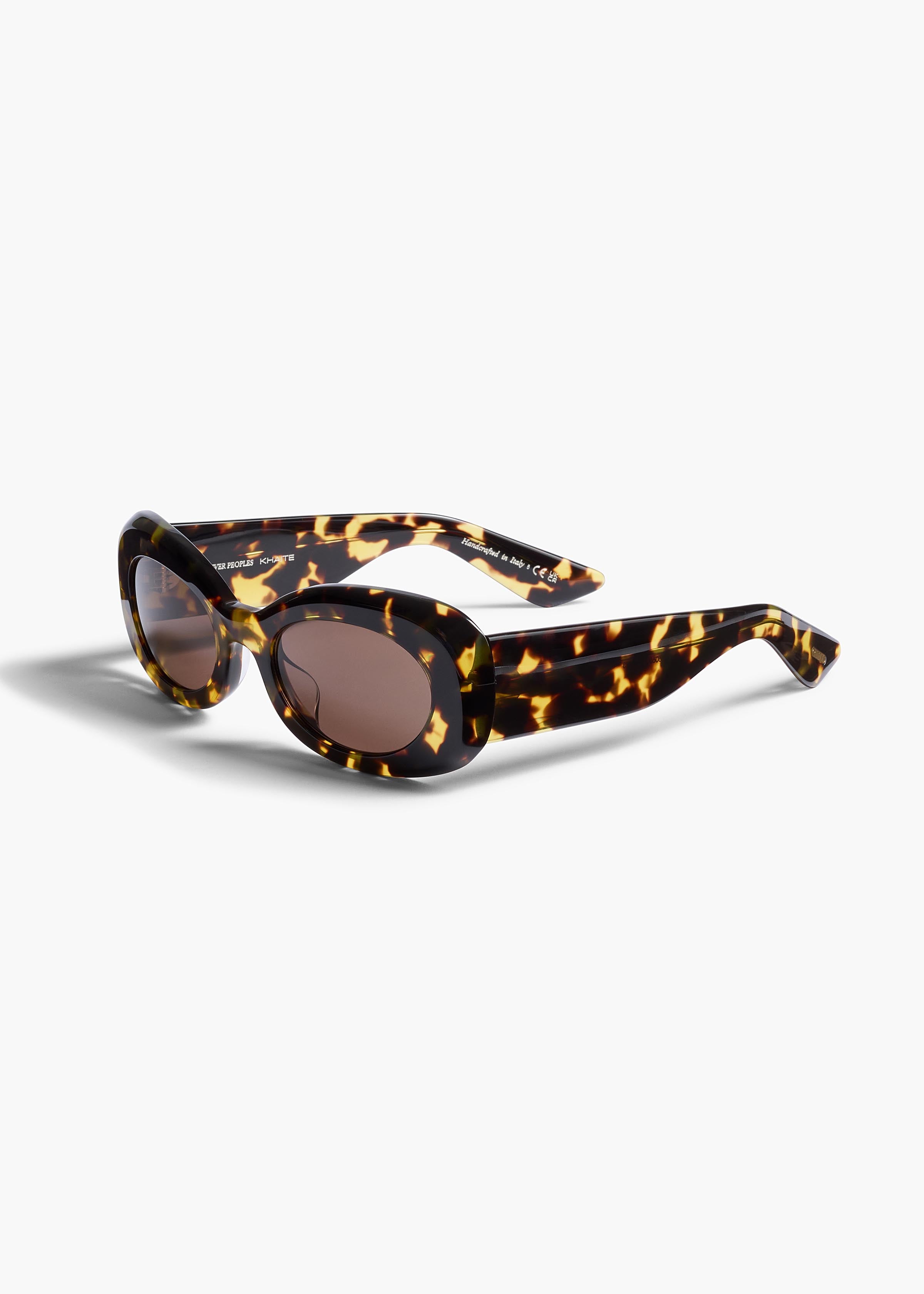 KHAITE x Oliver Peoples 1992C in Vintage DTB and Brown