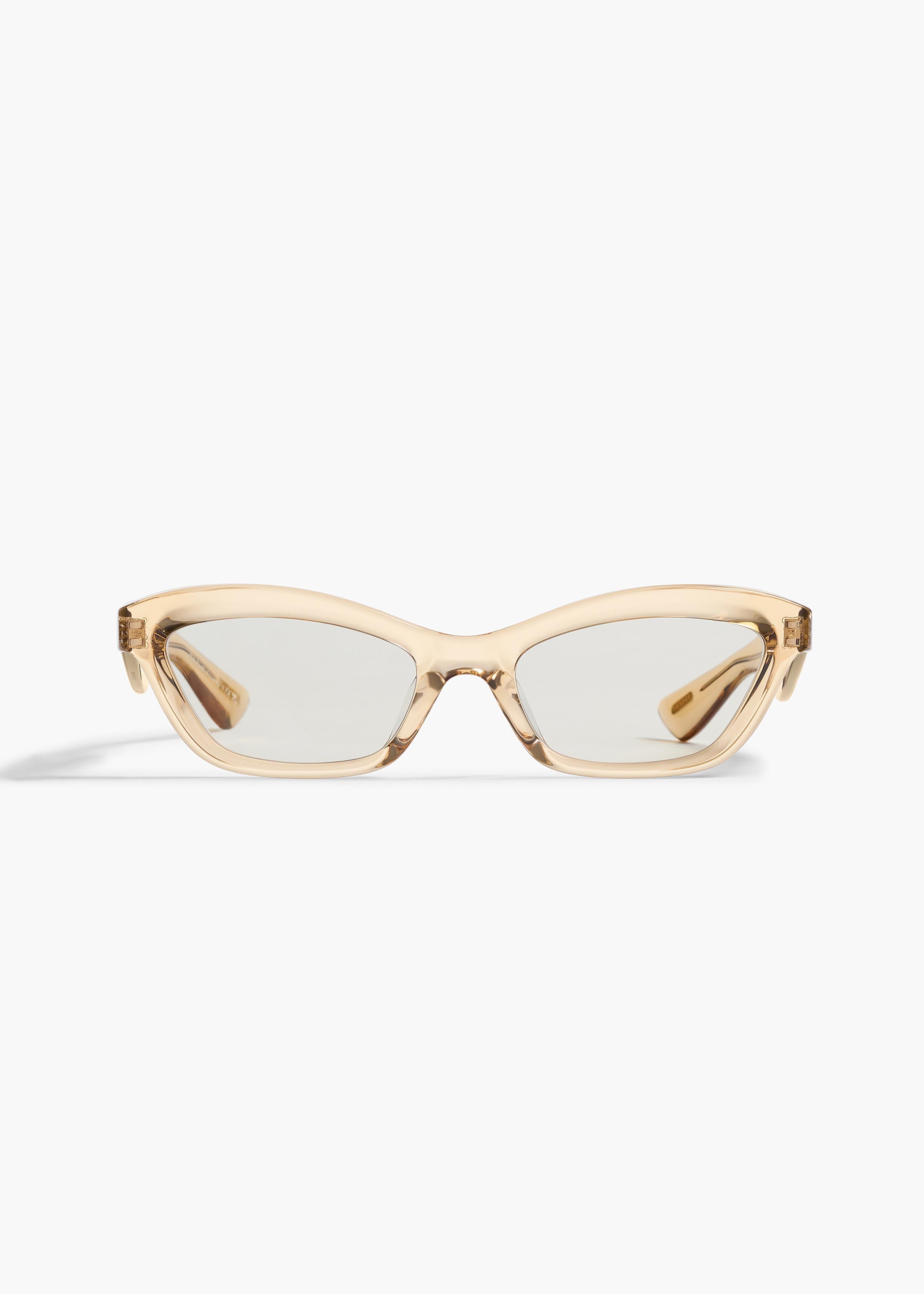 KHAITE  - KHAITE x Oliver Peoples 1997C in Champagne and Clear Blue Light Filter