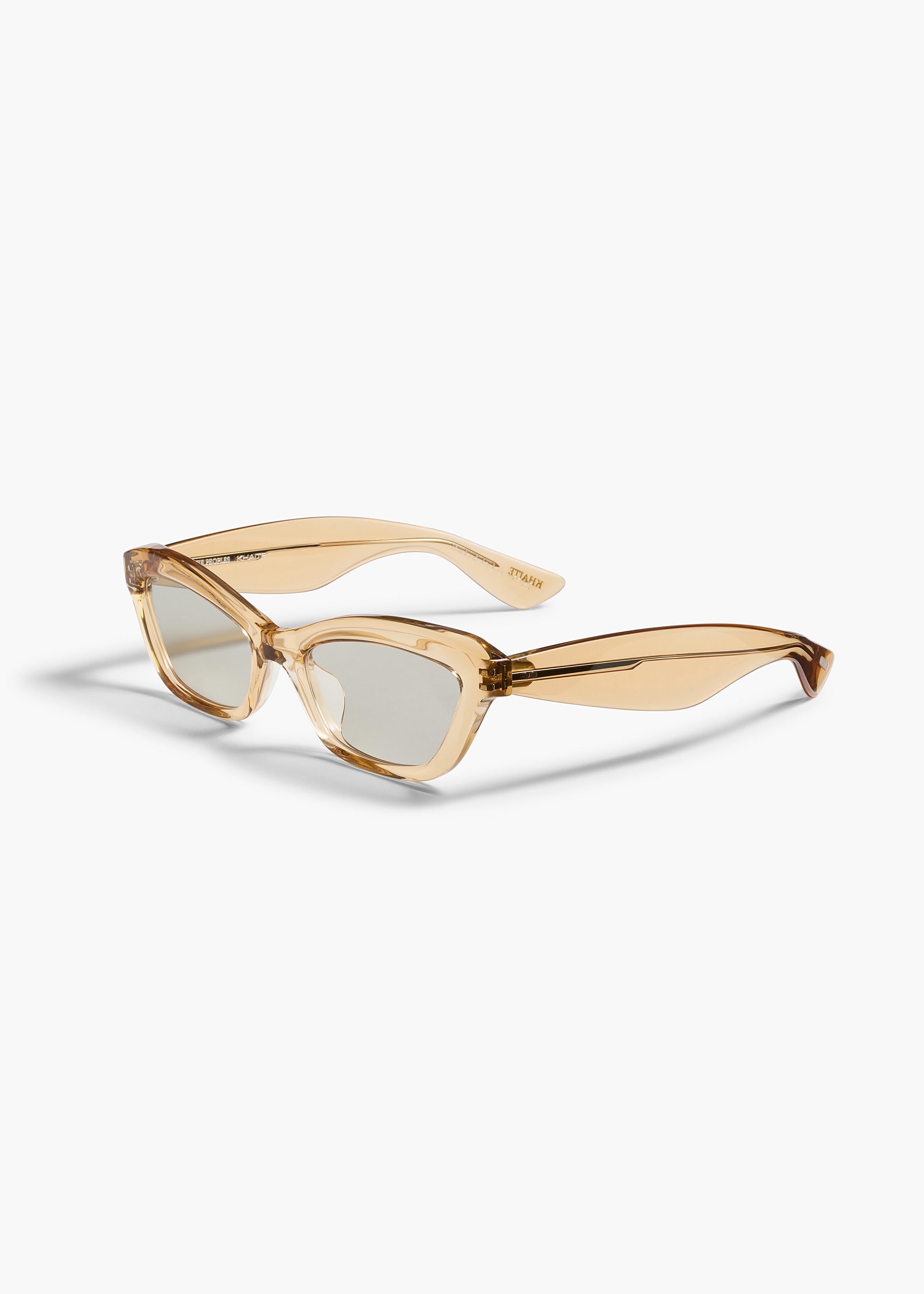 KHAITE  - KHAITE x Oliver Peoples 1997C in Champagne and Clear Blue Light Filter