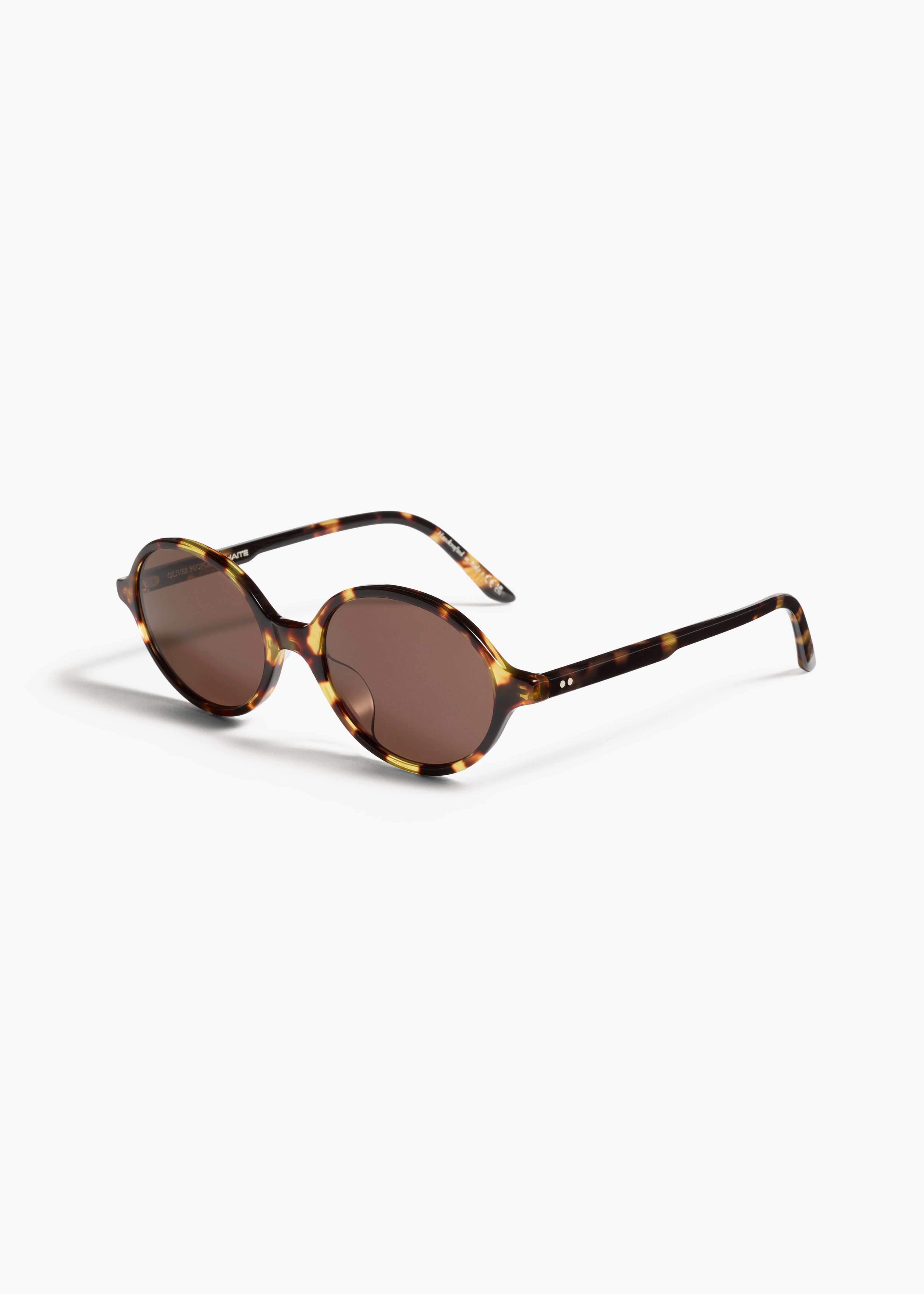KHAITE x Oliver Peoples 2000C in Vintage DTB and Brown