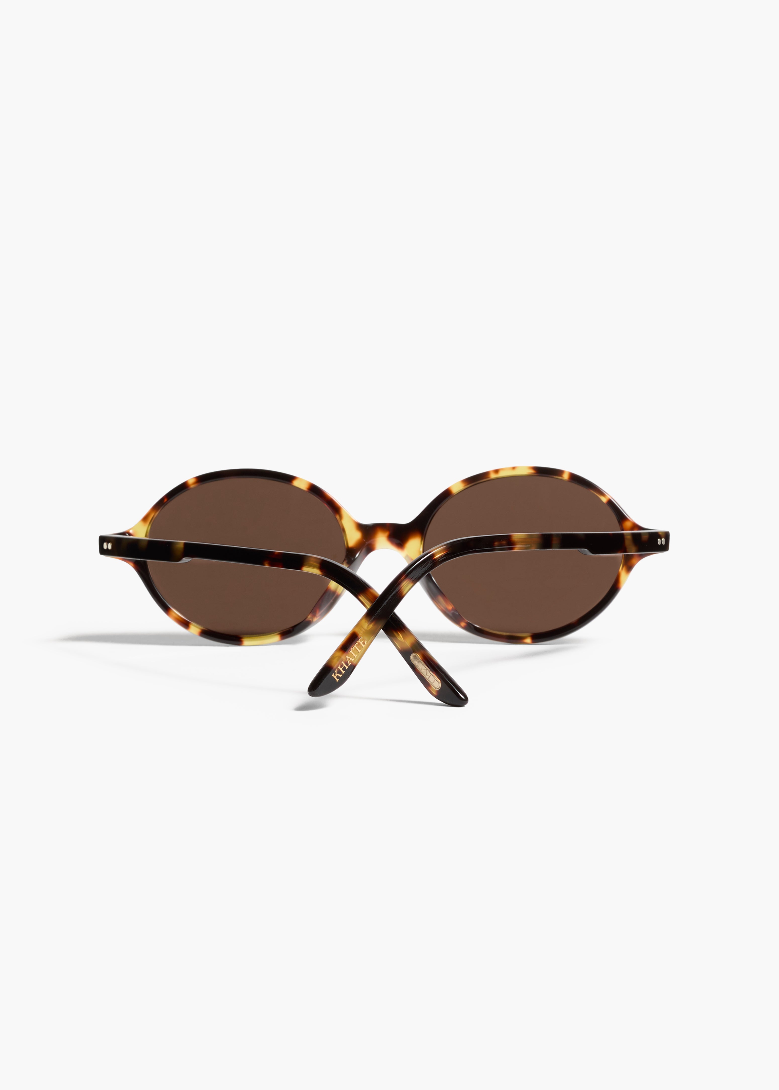 KHAITE x Oliver Peoples 2000C in Vintage DTB and Brown