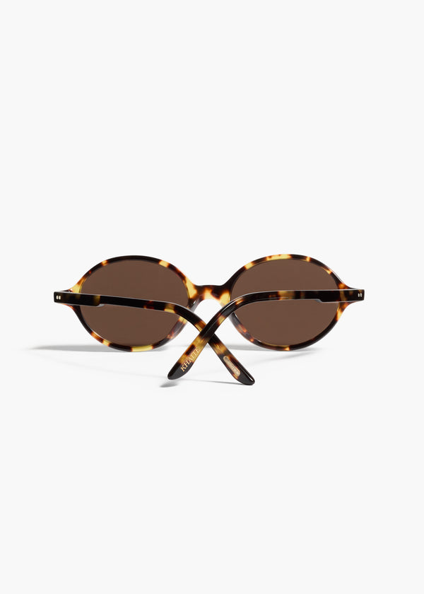 KHAITE x Oliver Peoples 2000C in Vintage DTB and Brown BACK VIEW
