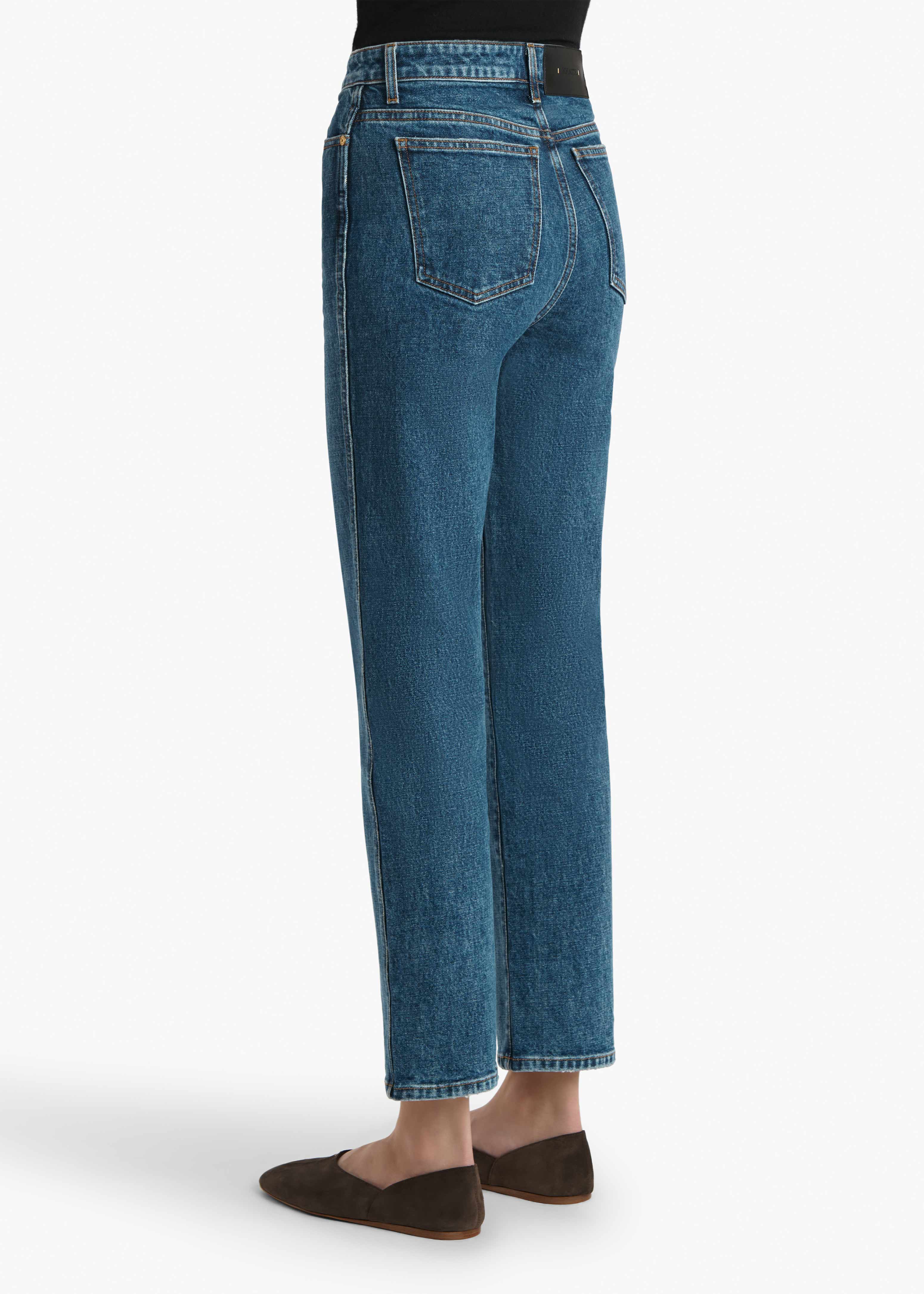 KHAITE  - Abigail Stretch Jean in Boone