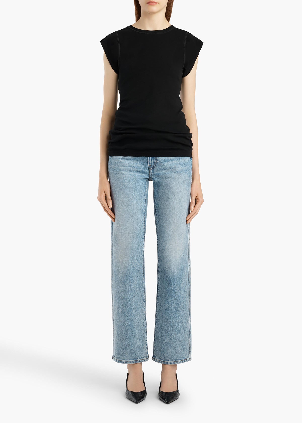 KHAITE  - Abigail Stretch Jean in Bryce