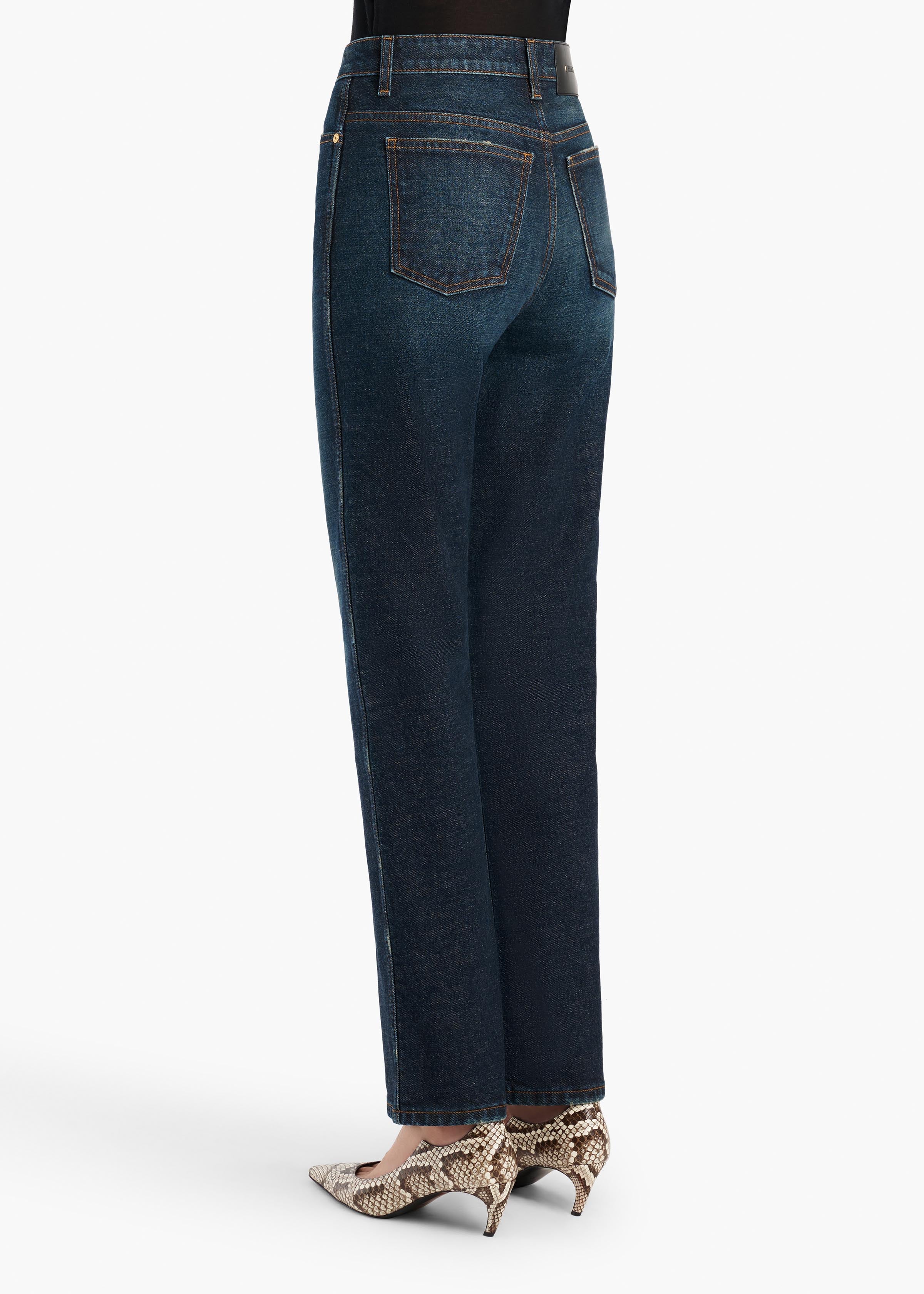 KHAITE  - Abigail Stretch Jean in Lansing