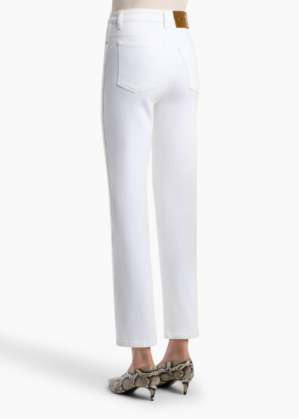 Abigail Stretch Jean in White