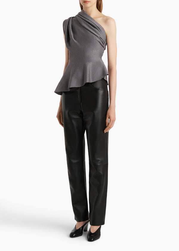 Aimee Top in Gunmetal