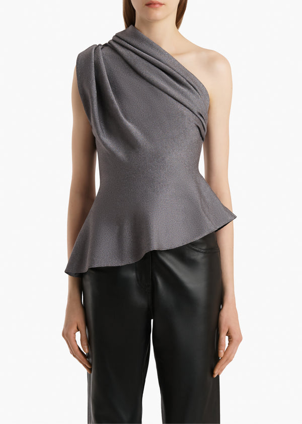 Aimee Top in Gunmetal