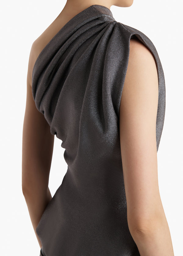Aimee Top in Gunmetal