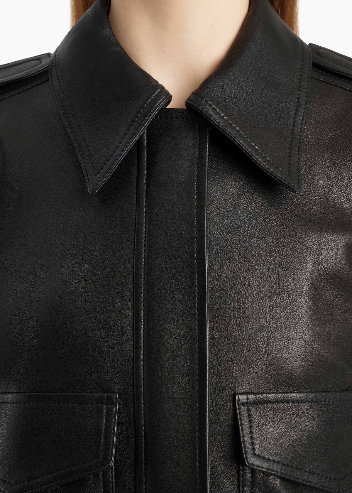 KHAITE  - Amelia Jacket in Black