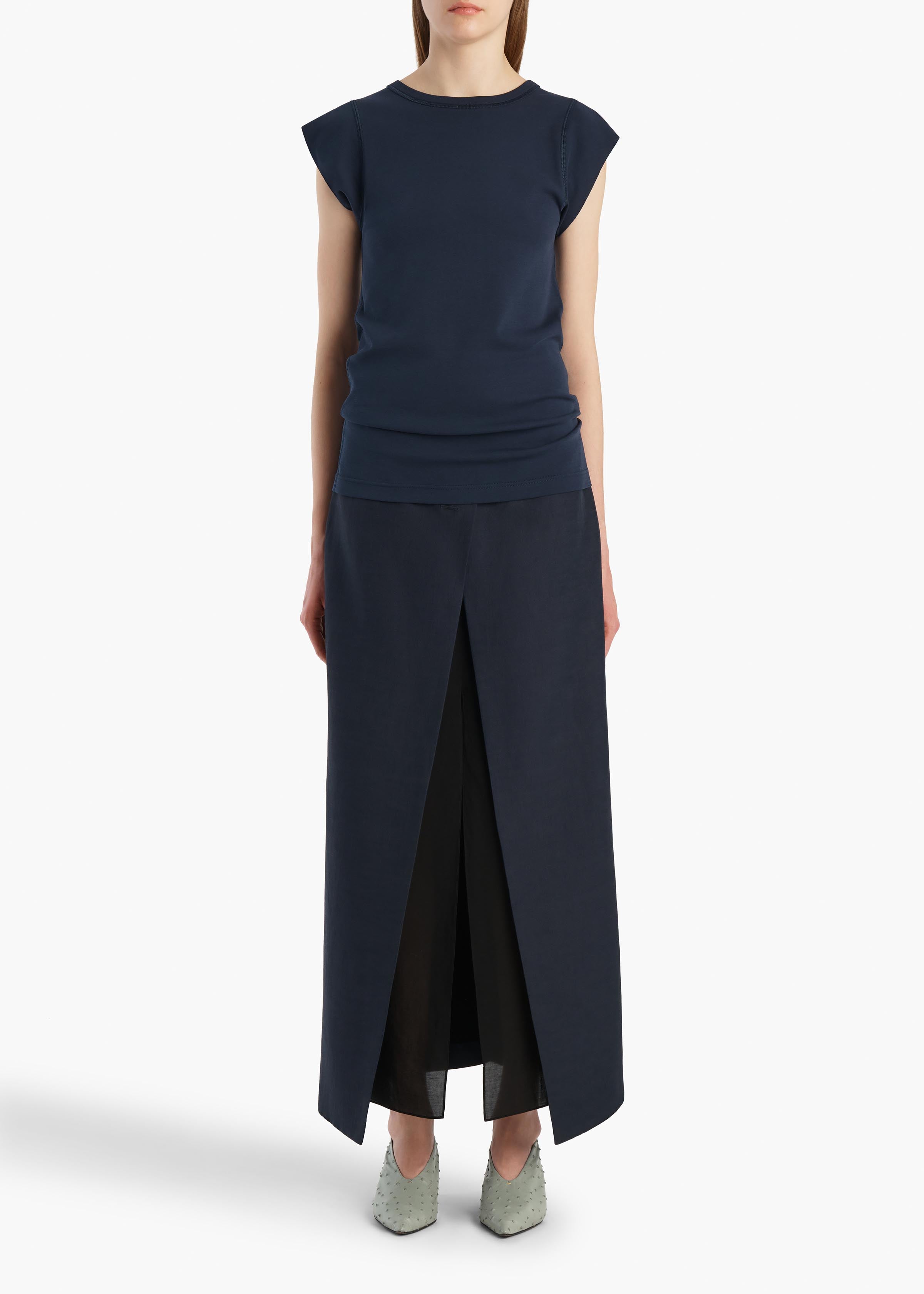Angel Top in Dark Navy