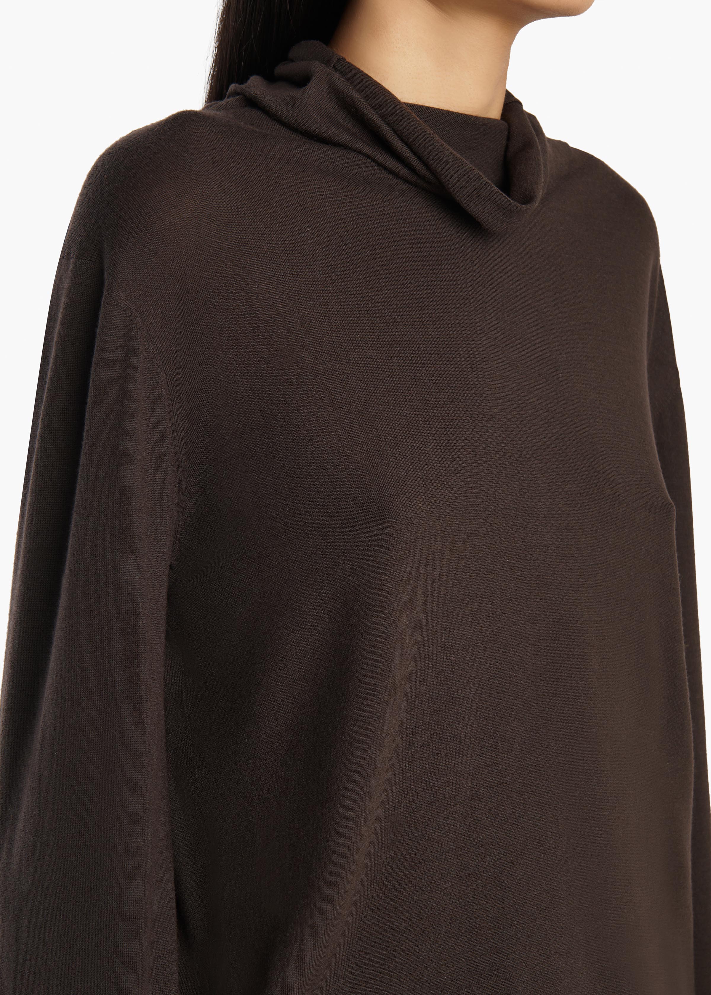 Annette Sweater in Espresso
