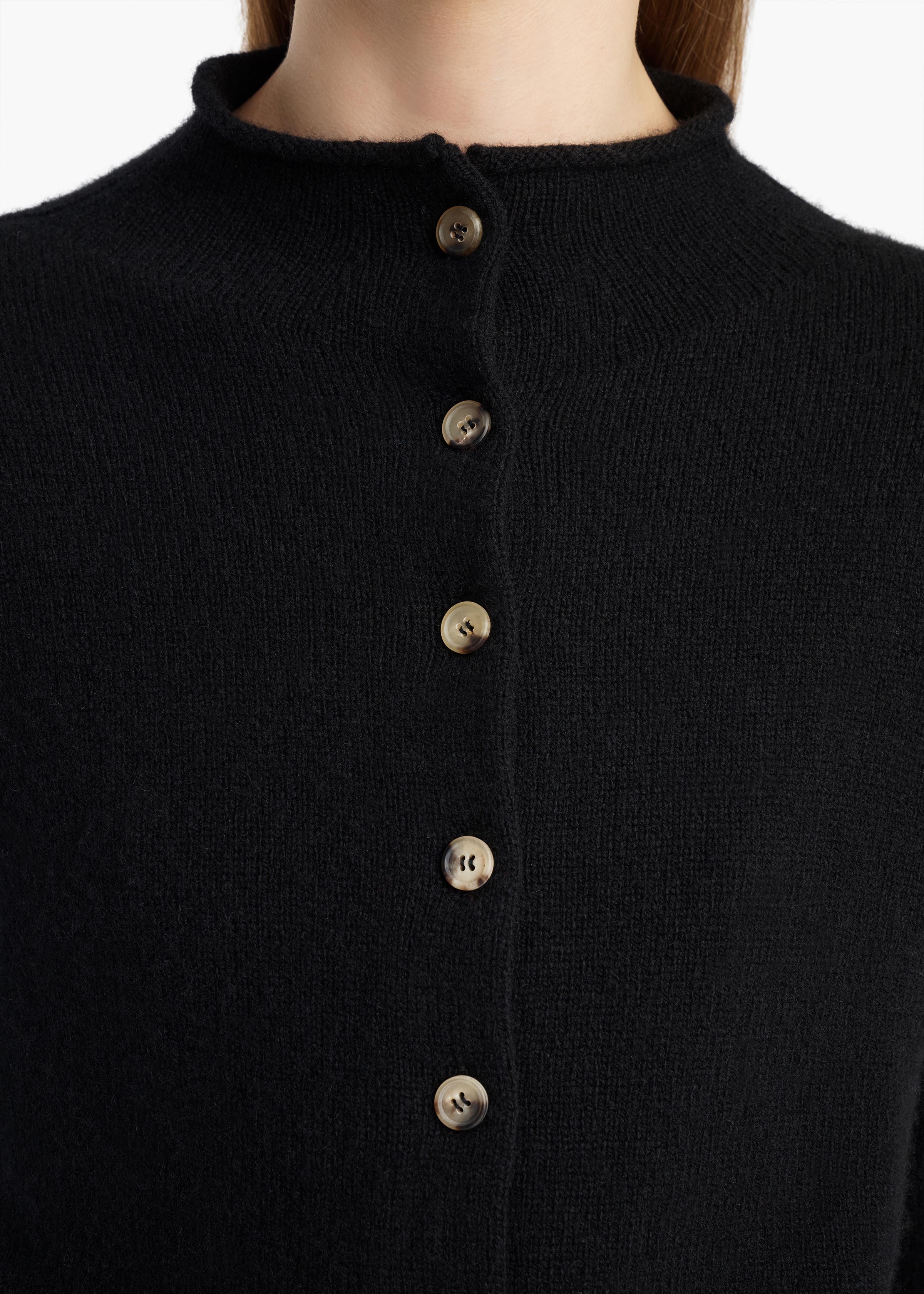 Annora Cardigan in Black – KHAITE