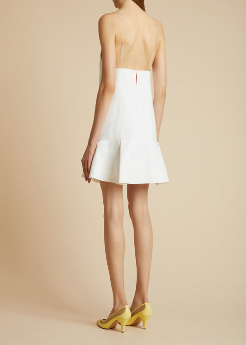 The Archie Dress in White