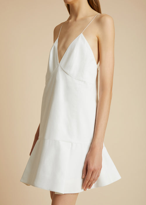 The Archie Dress in White