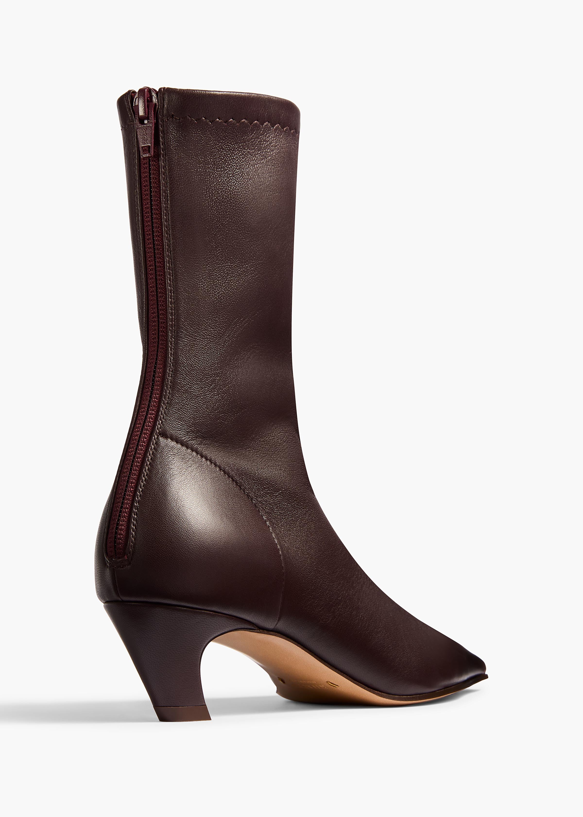 Arizona Stretch Ankle Boot in Bordeaux