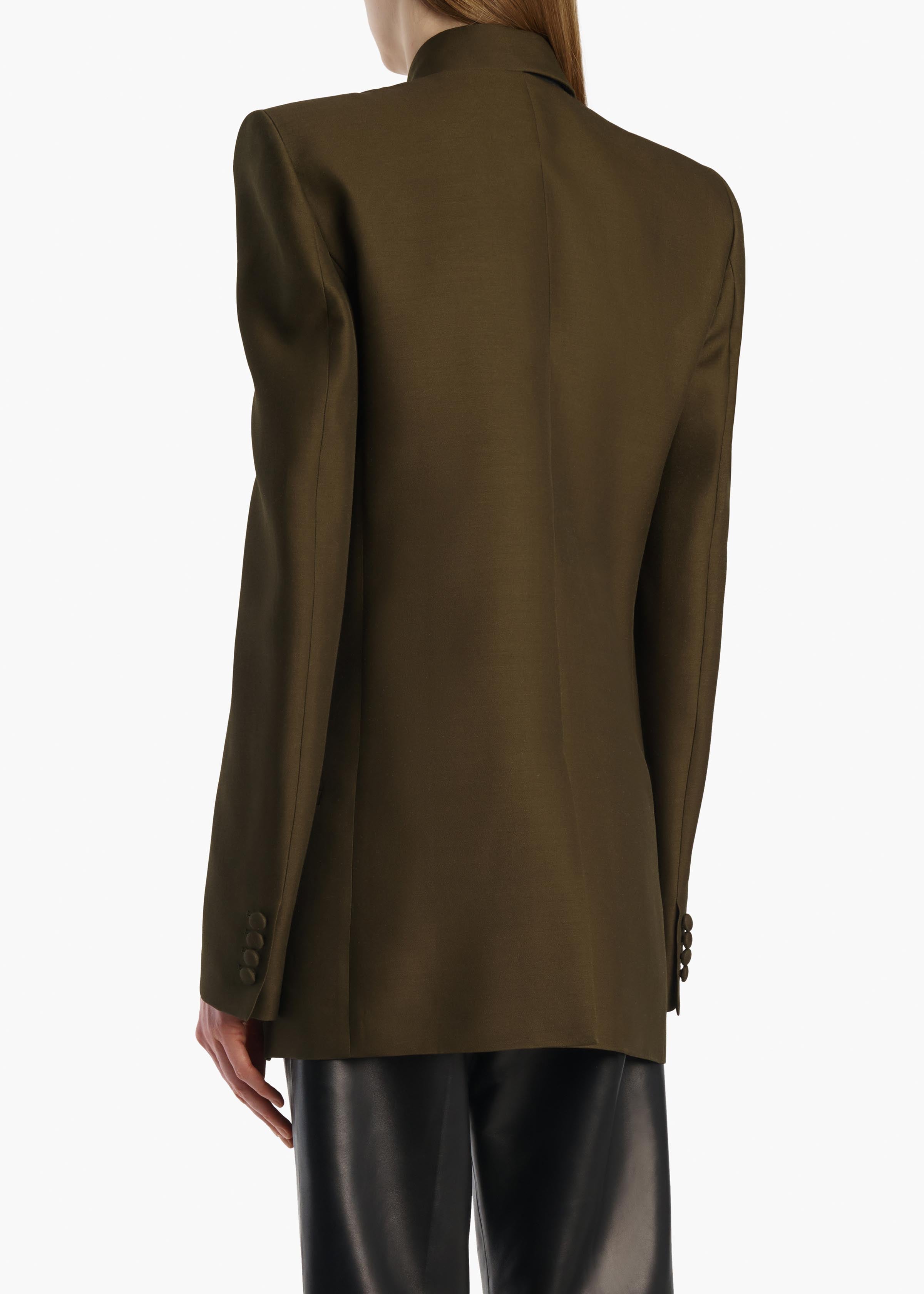 KHAITE  - Armair Jacket in Dark Olive