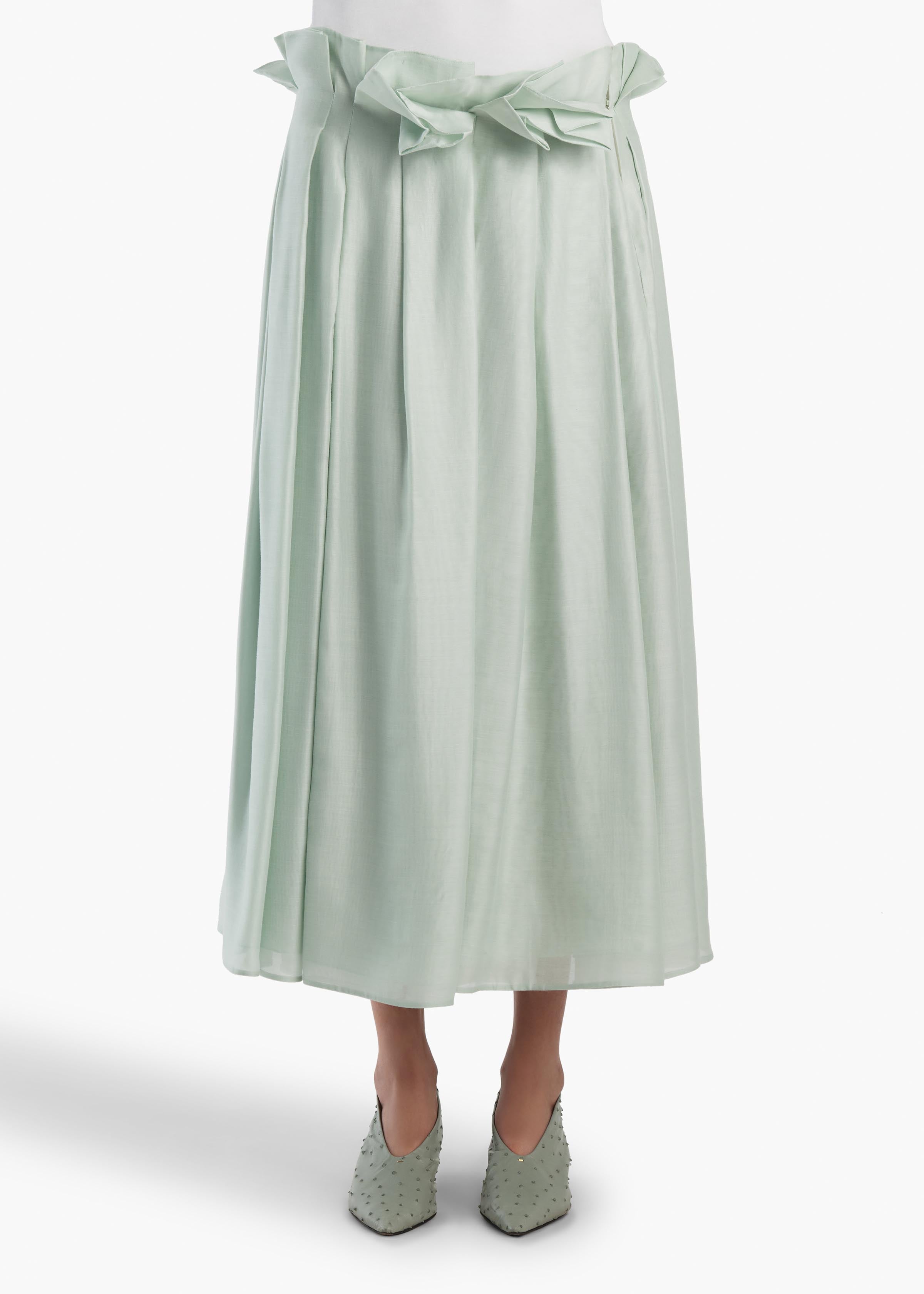 ASTRID SKIRT ICE GREEN 41894232 499 B