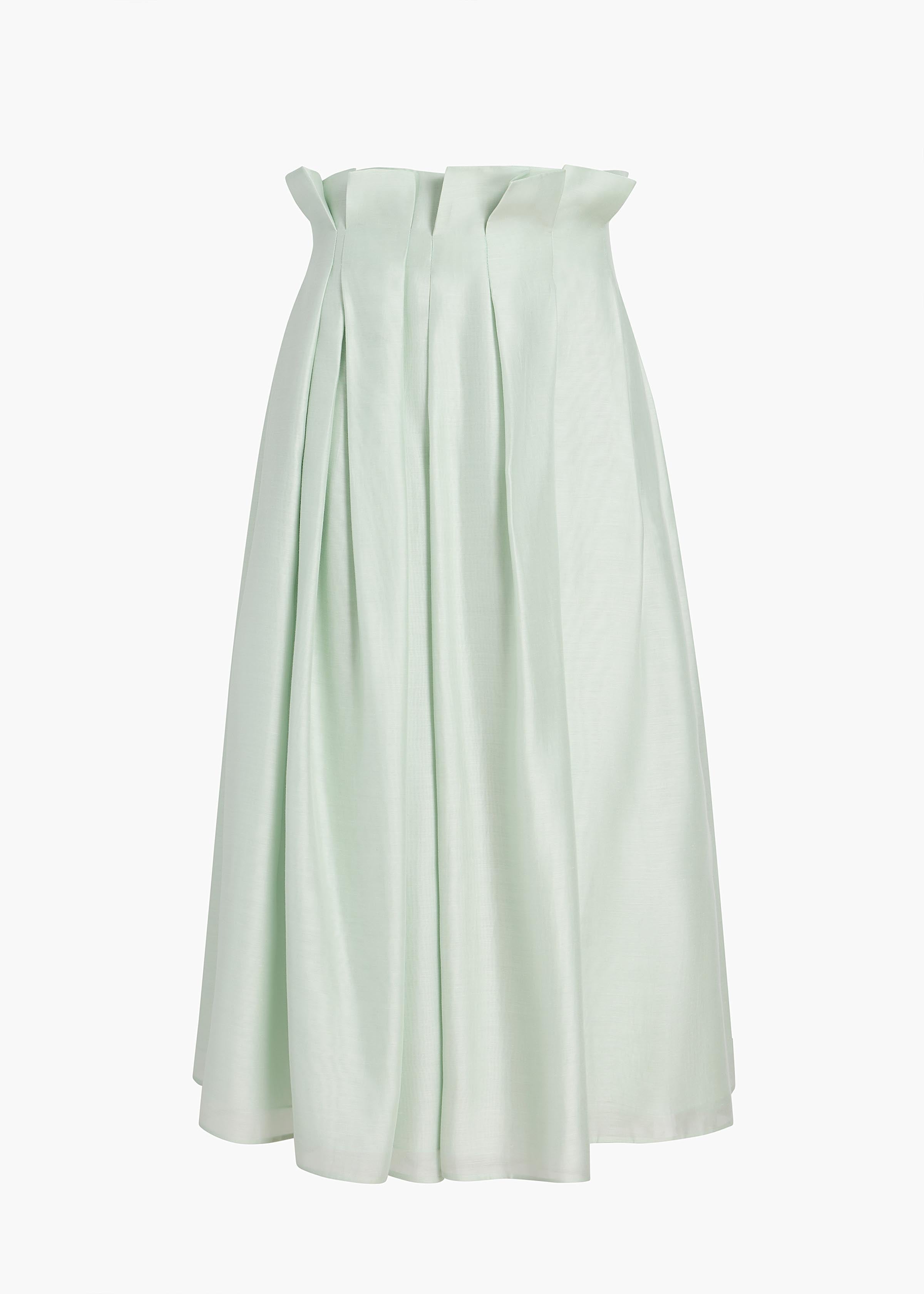 Astrid Skirt in Ice Green