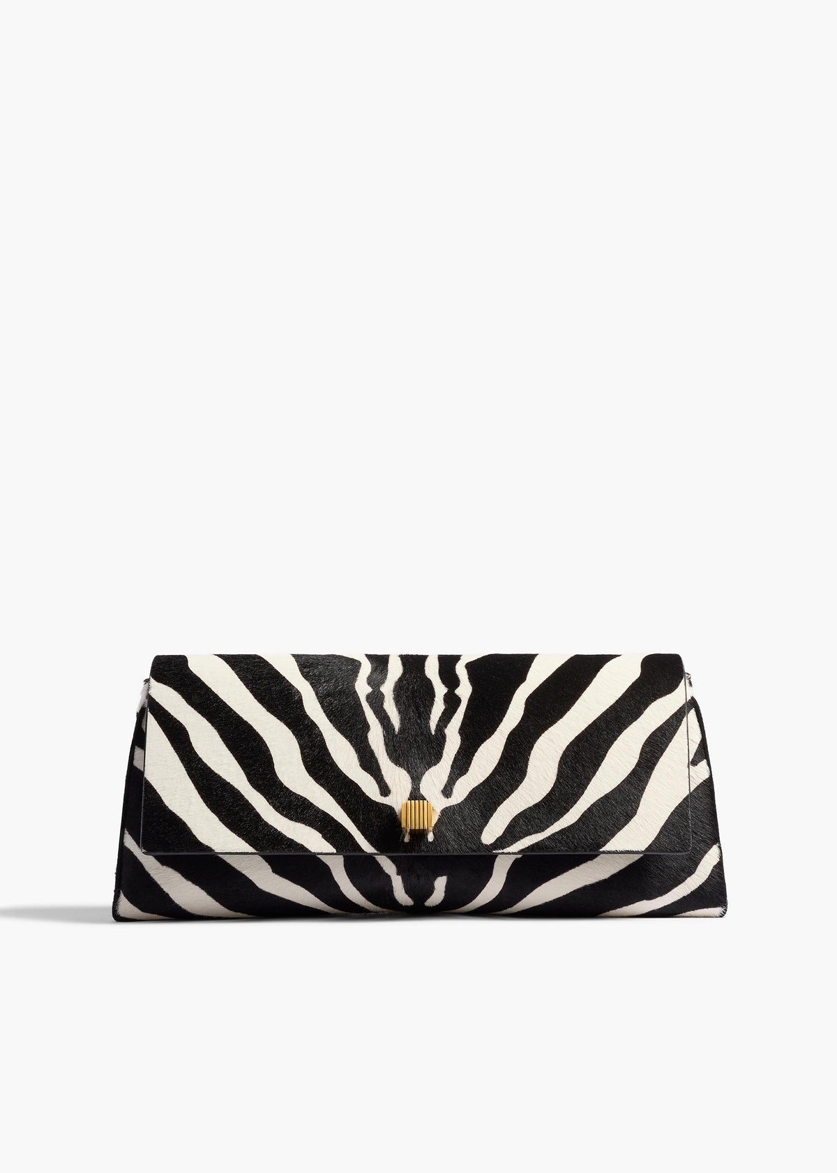 Audrey Clutch Zebra Print Haircalf