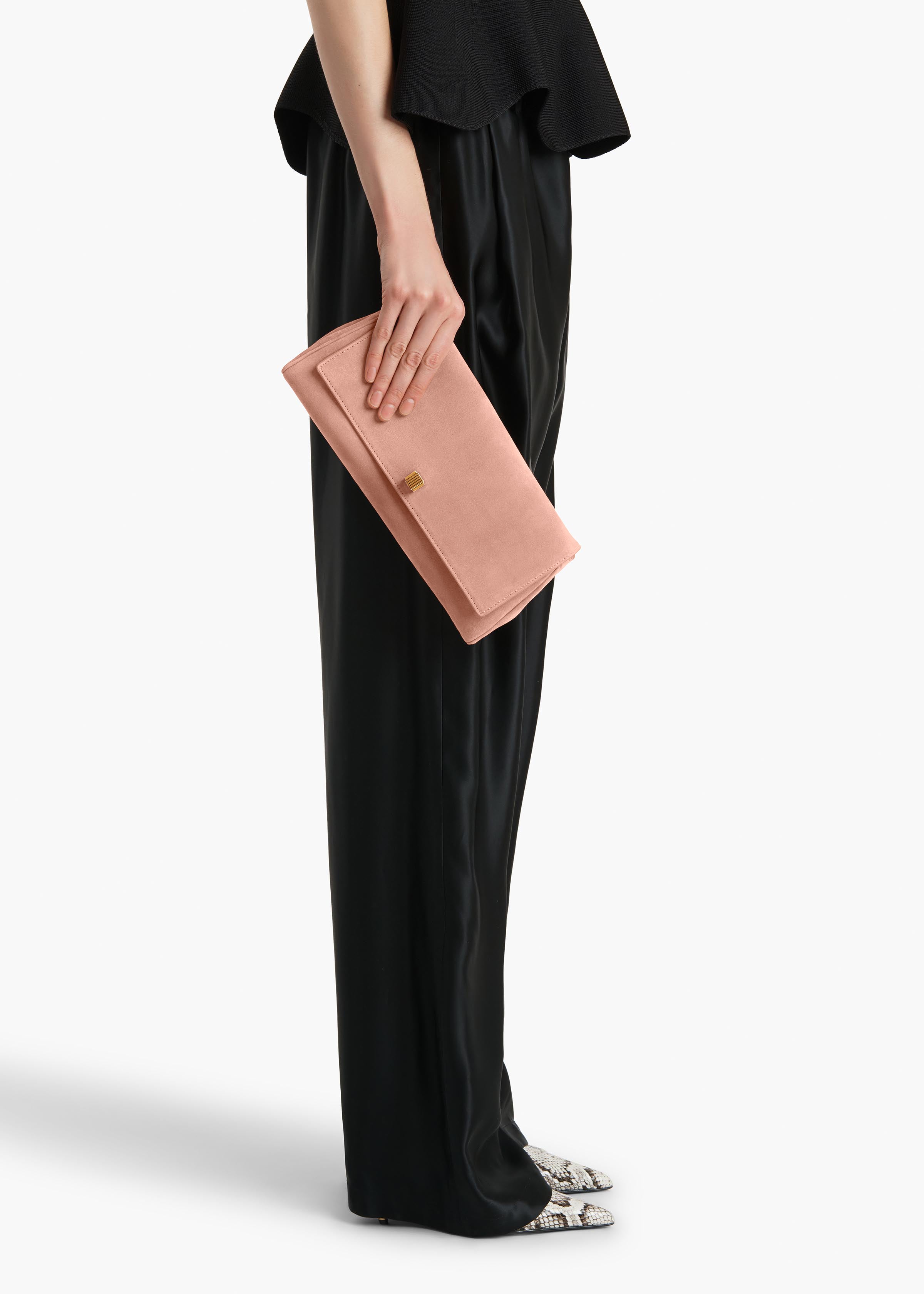 AUDREY CLUTCH DUSTY PINK H3033 726 541 E