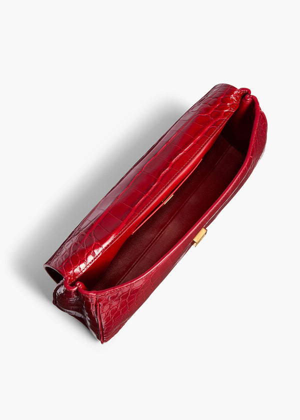 AUDREY CLUTCH RUBY ALLIGATOR H3033 929 526 C