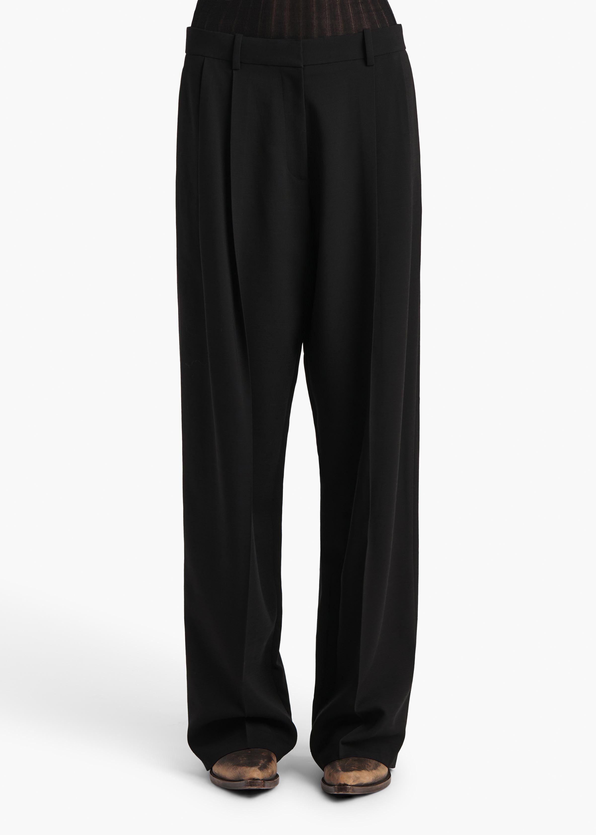 August Pant in Black – KHAITE August Pant in Black – KHAITE