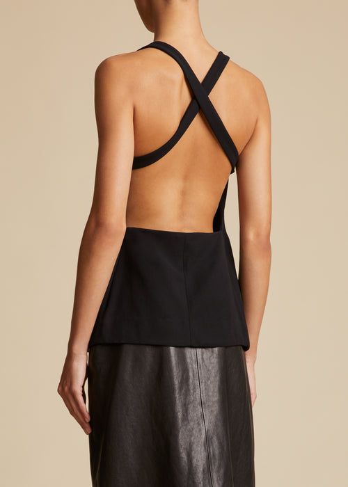 The Axell Top in Black