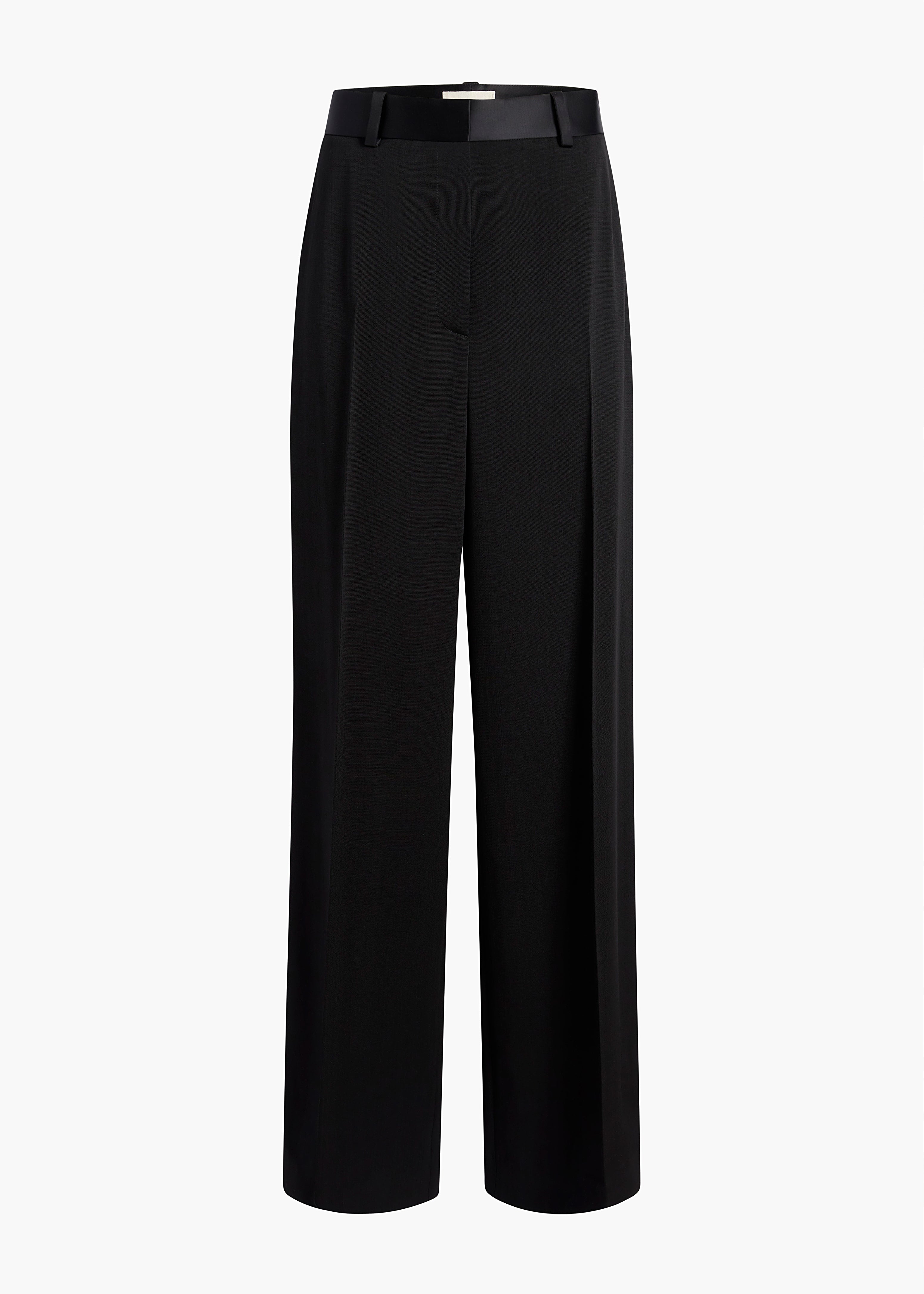 Bacall Pant in Black FLAT VIEW