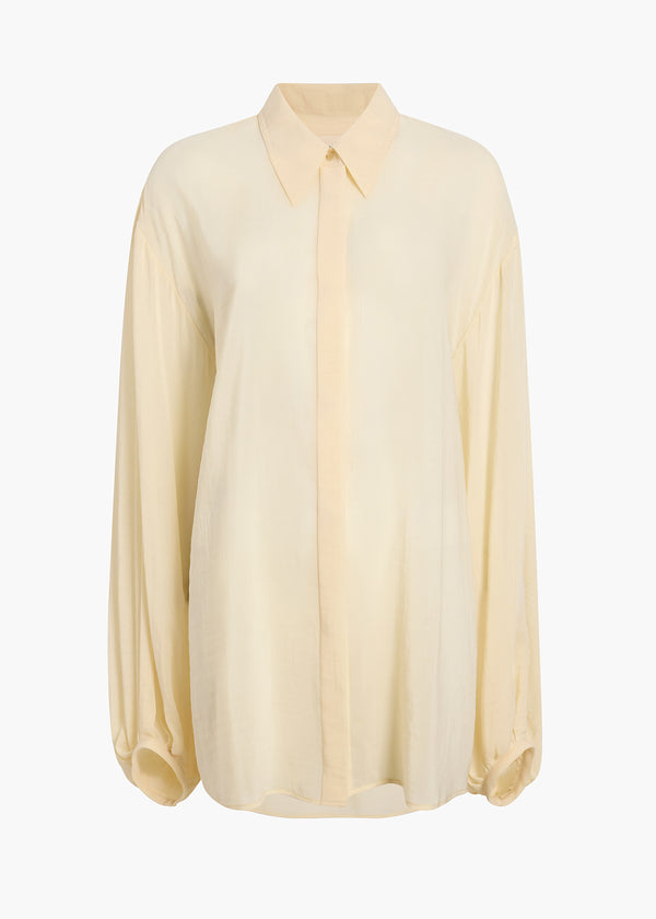 BAM TOP IN CREAM FLAT VIEW