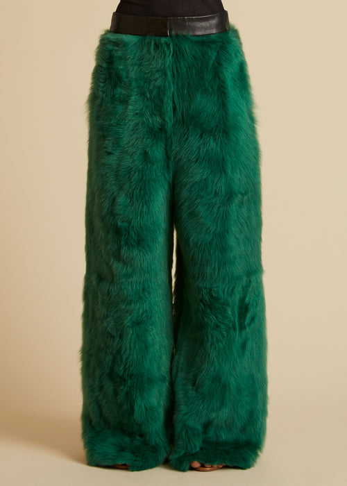 The Bandler Pant in Forest Green