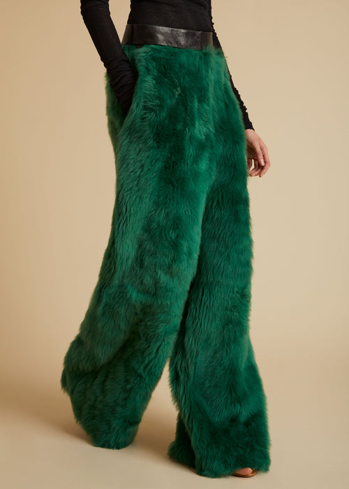 The Bandler Pant in Forest Green