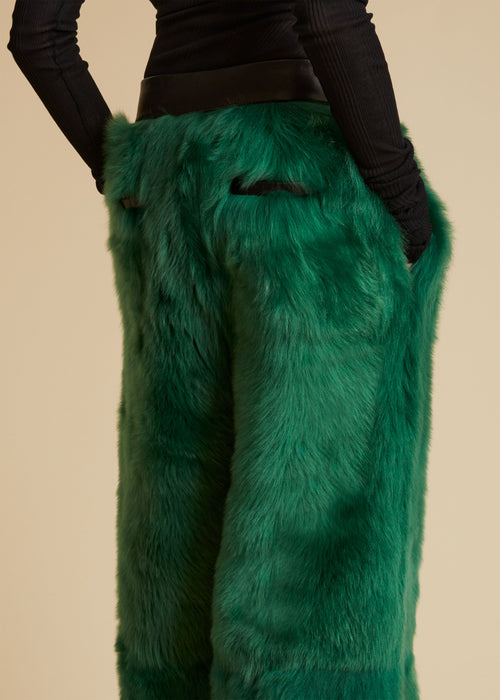 The Bandler Pant in Forest Green