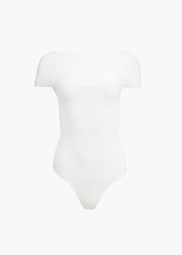 BASILE BODYSUIT IN GLAZE FLAT VIEW