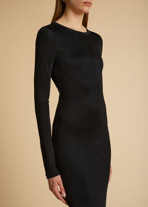 The Bayra Dress in Black