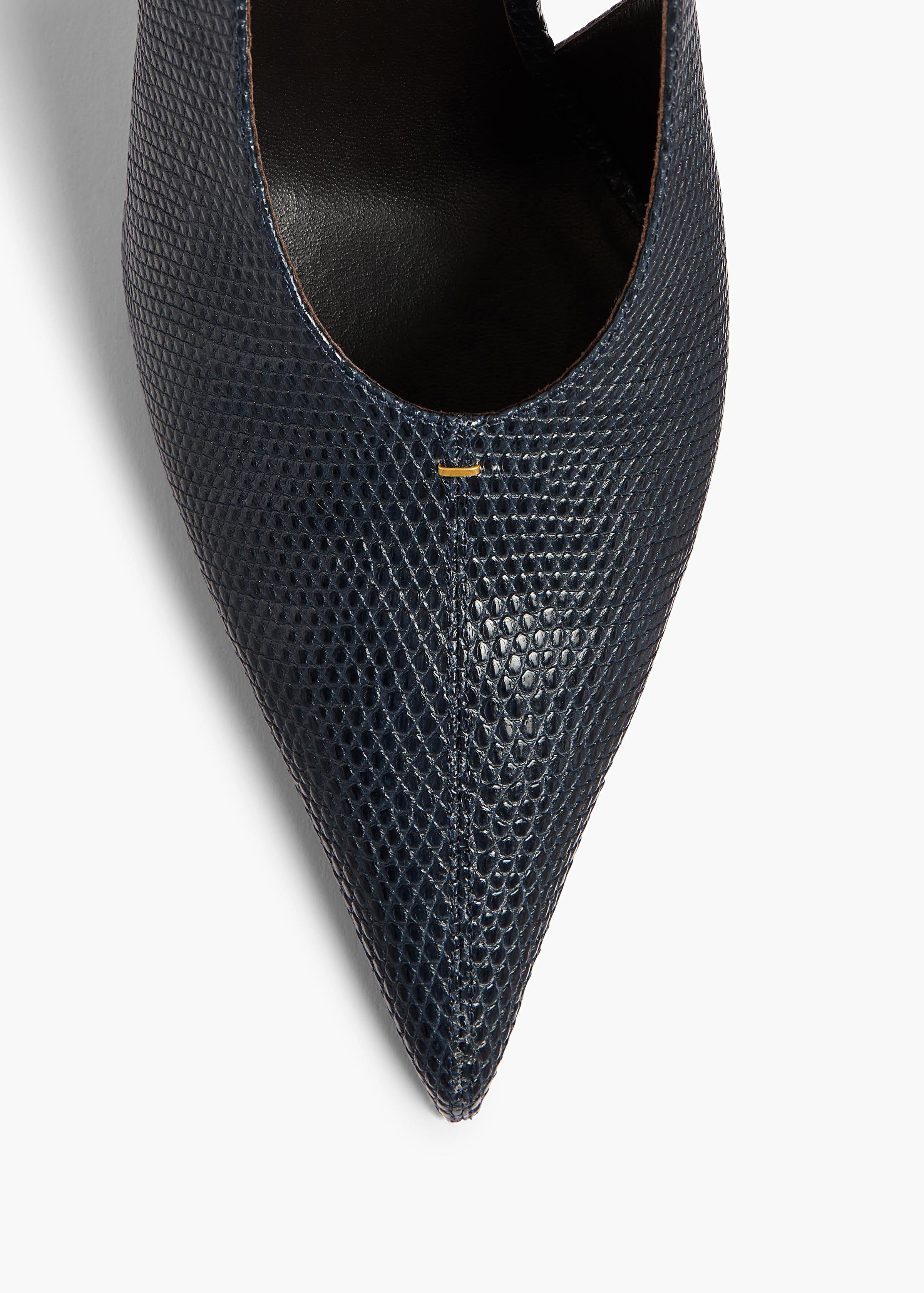 BELLA PUMP 100 MIDNIGHT NAVY LIZARD F2048 1018 358 C