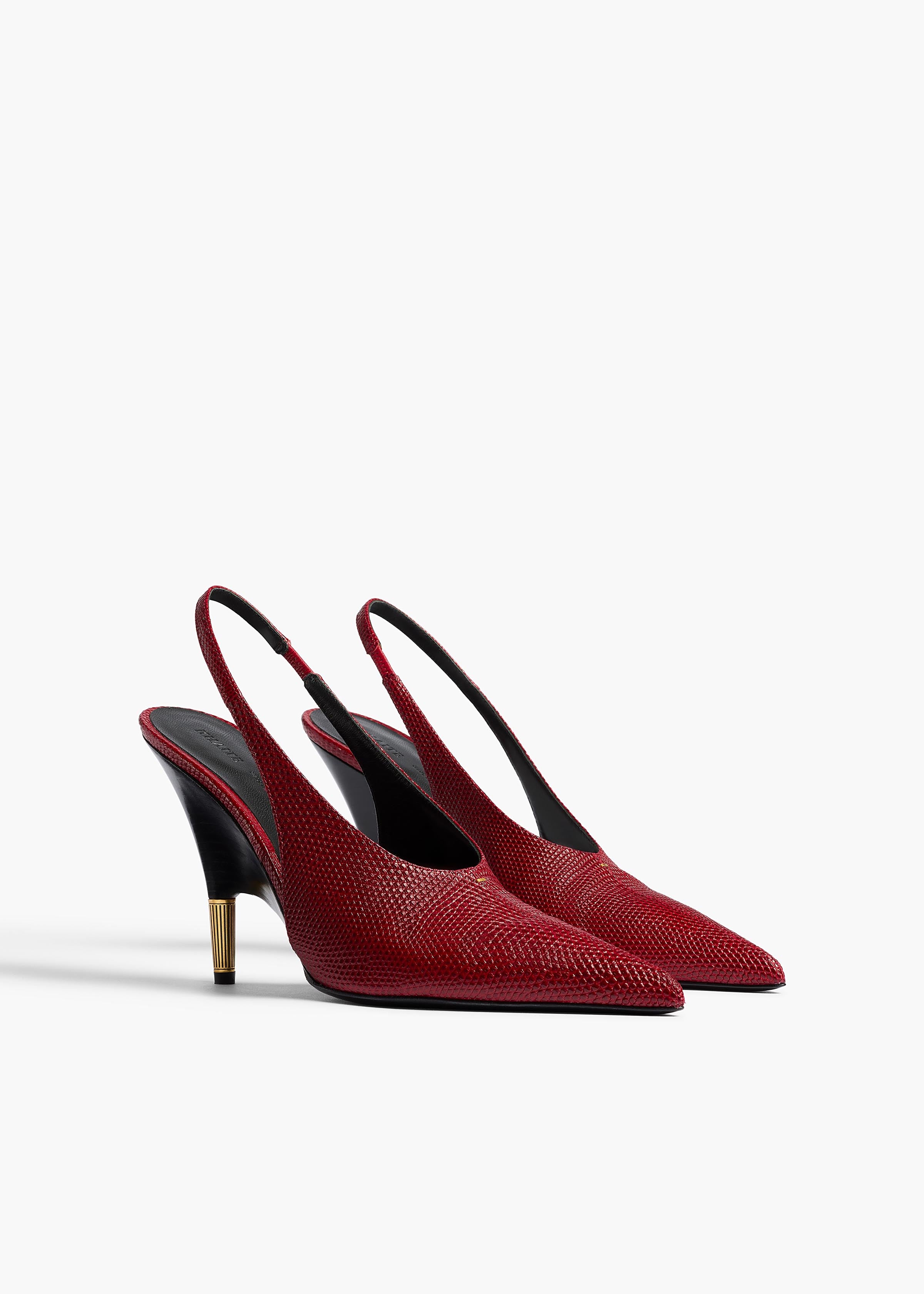 BELLA PUMP 100 RUBY LIZARD F2048 1018 526 B