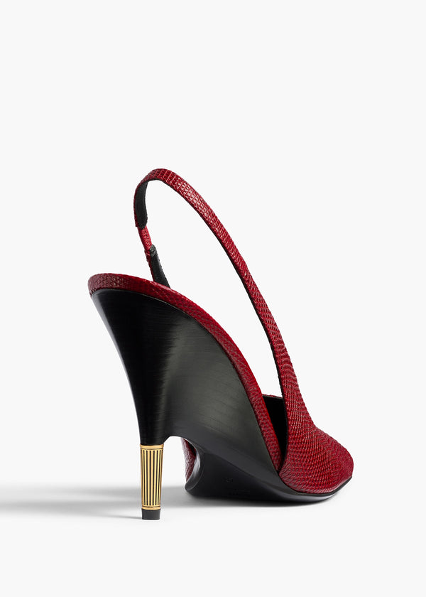 BELLA PUMP 100 RUBY LIZARD F2048 1018 526 D