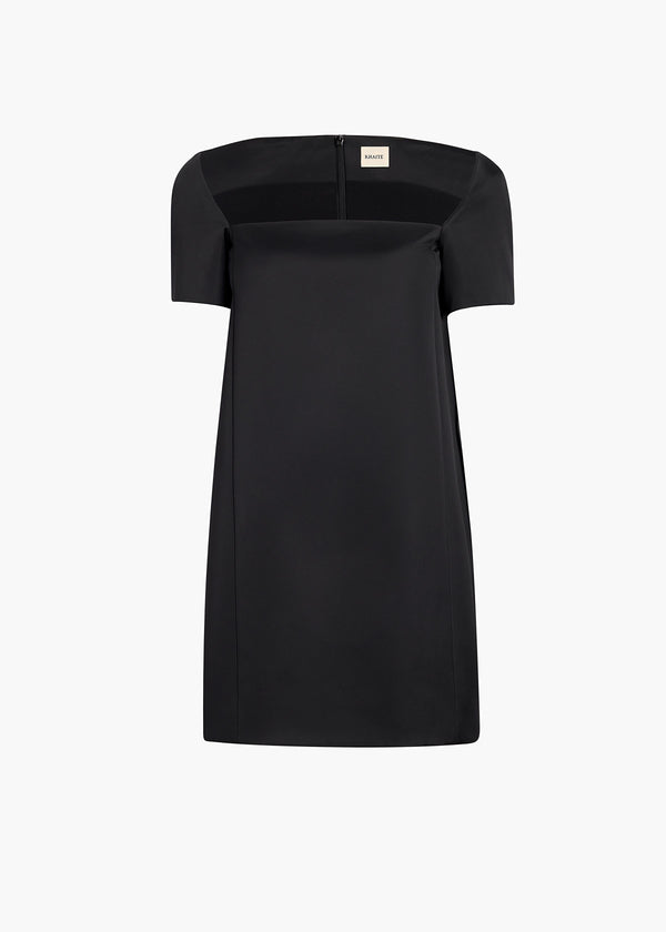 Benji Dress in Black FLAT VIEW